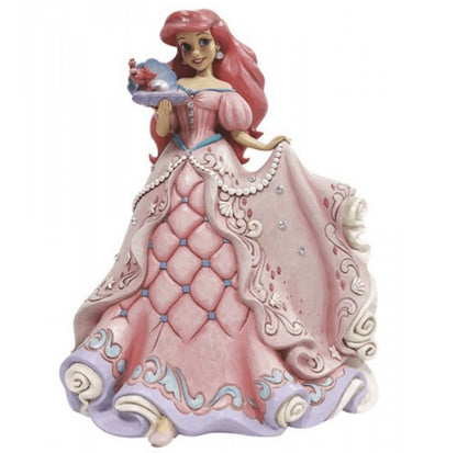 Disney Traditions Ariel Little Mermaid Deluxe Figurine | Jim Shore A Precious Pearl Enchanted Princess Deluxe Figurine 40cm
