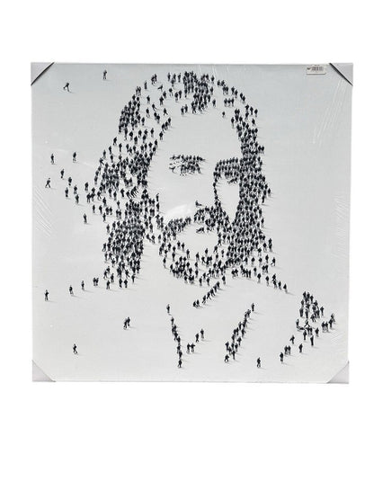 Large Jesus Christ Canvas Painting | Craig Alan Style | 103cm | Contemporary Religious Wall Art