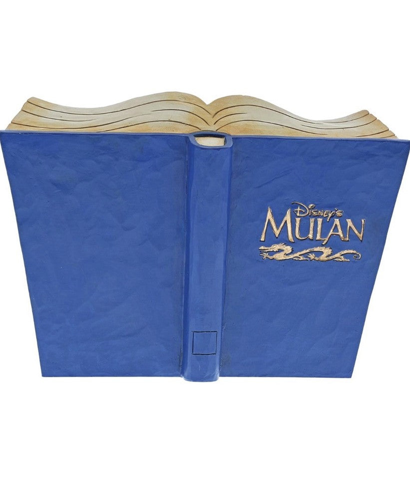 Disney Traditions Mulan Storybook Figurine | Jim Shore The Greatest Honor Is Having You as a Daughter 4059729