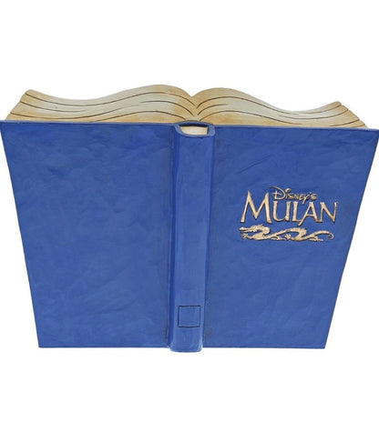 Disney Traditions Mulan Storybook Figurine | Jim Shore The Greatest Honor Is Having You as a Daughter 4059729