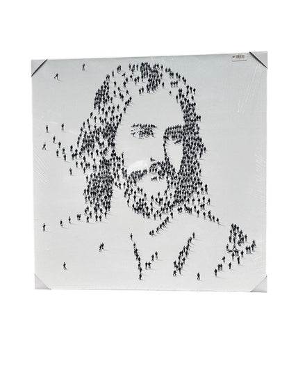 Large Jesus Christ Canvas Painting | Craig Alan Style | 103cm | Contemporary Religious Wall Art