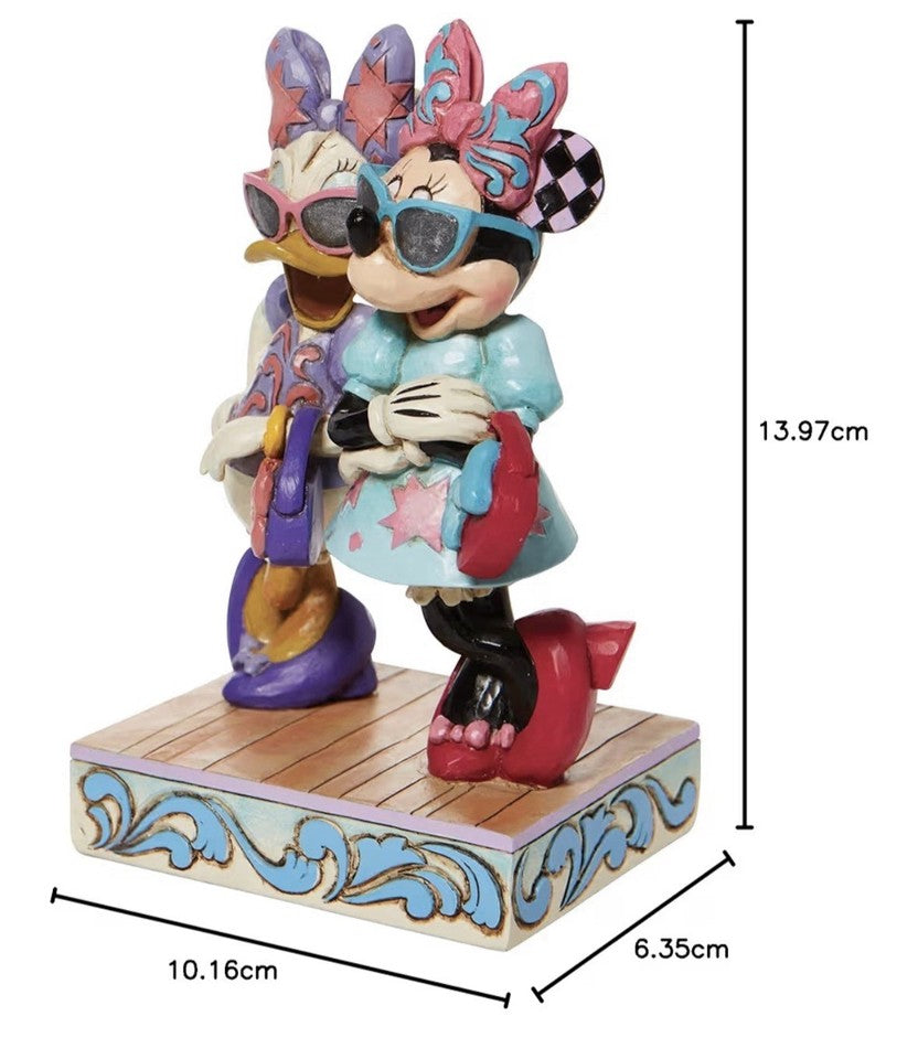 Disney Traditions Fashionable Friends Minnie & Daisy Figurine | Jim Shore | 6010089 | New