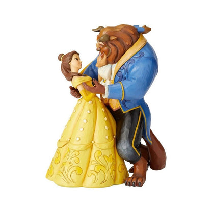 Disney Traditions Belle & Beast Dancing Figurine | Jim Shore Moonlight Waltz Beauty & the Beast 23cm