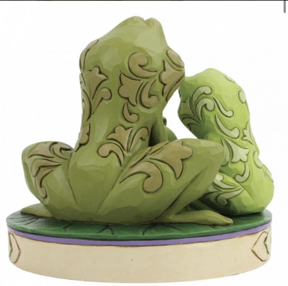 Disney Traditions Amorous Amphibians Tiana & Naveen Frogs Figurine | Jim Shore | 6005960 | New