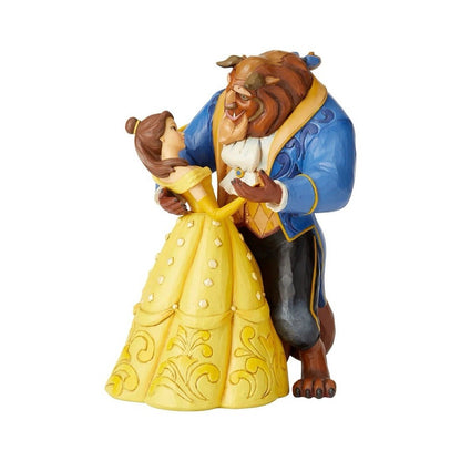 Disney Traditions Belle & Beast Dancing Figurine | Jim Shore Moonlight Waltz Beauty & the Beast 23cm