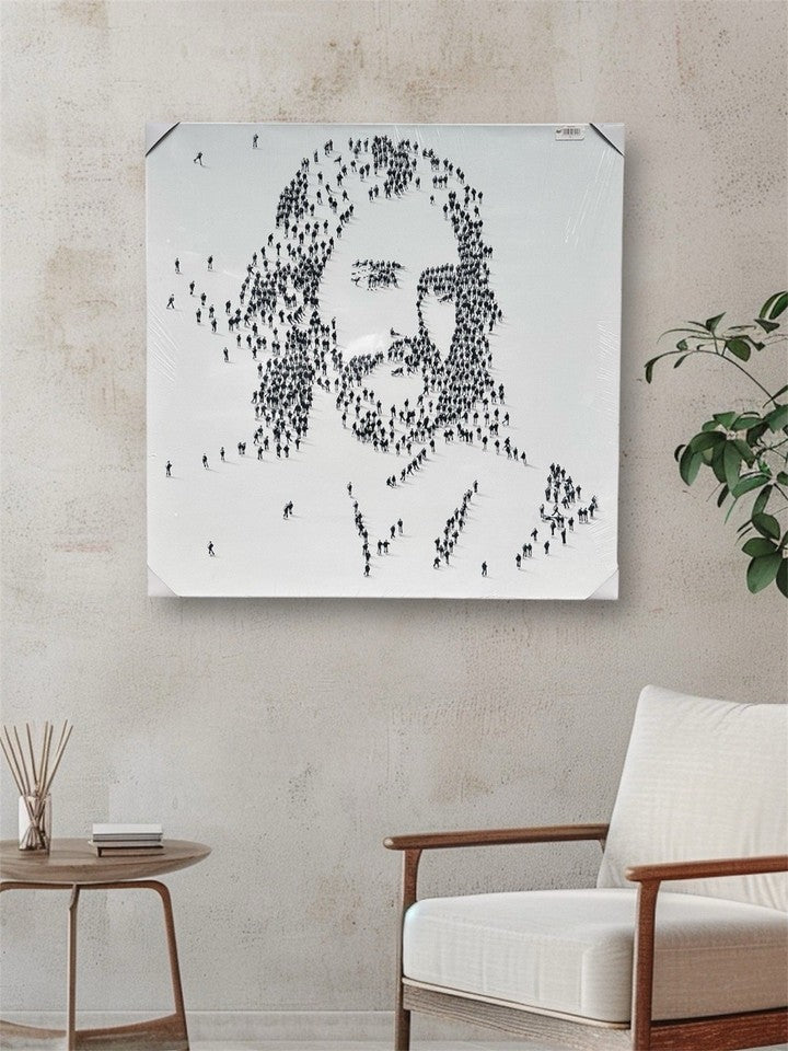 Large Jesus Christ Canvas Painting | Craig Alan Style | 103cm | Contemporary Religious Wall Art