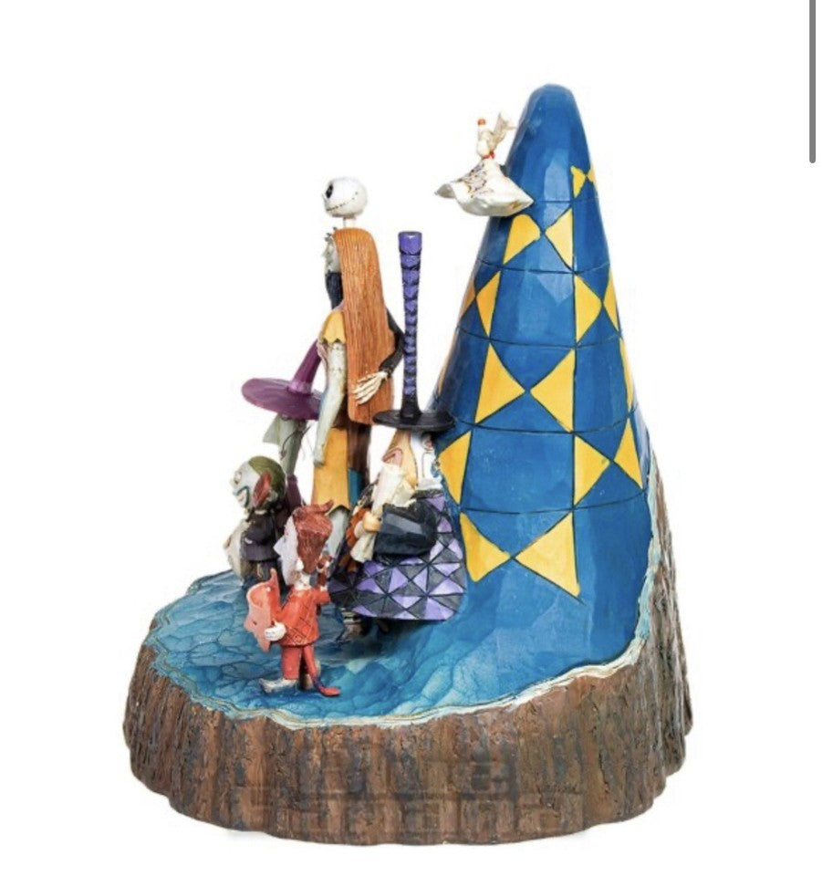 Disney Traditions Jack Sally & Halloween Town Figurine | Jim Shore What a Wonderful Nightmare NBC 20cm 6001287